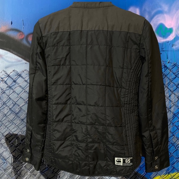 💥SOLD💥GStar Raw Hawkeye Quilted Jacket Street Utility Mens M CoaT Overshirt - Picture 3 of 10